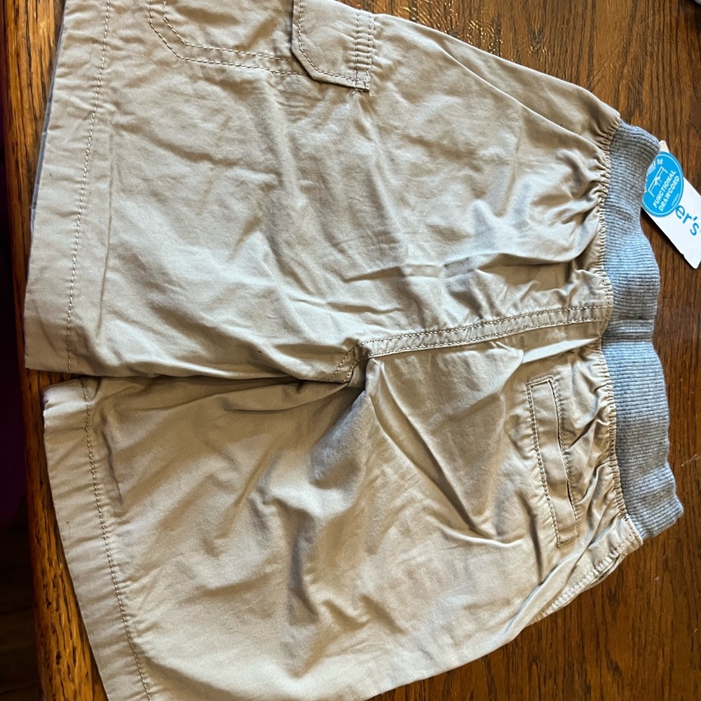 Carter's Tan Cargo Shorts for Kids - Picture 3 of 3